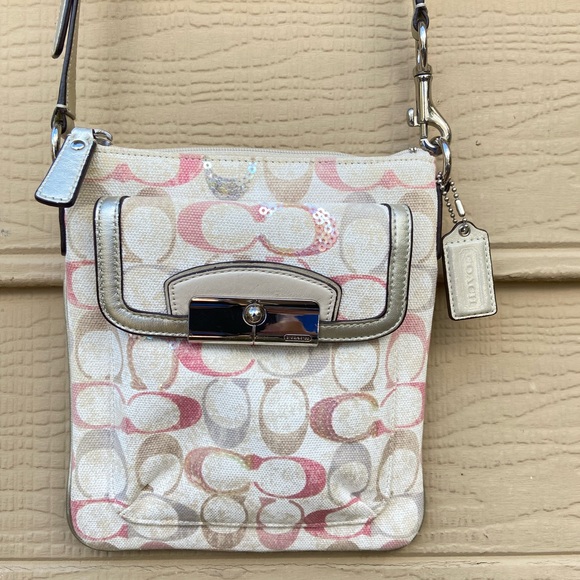 Coach Kristin Sequined Crossbody - Picture 7 of 14